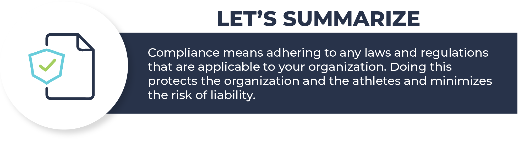 Compliance Guide Summary